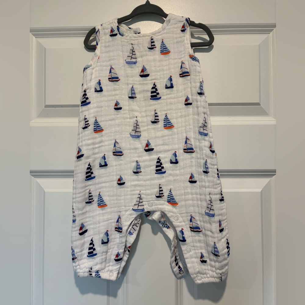 Angel Dear Nautical Baby Romper